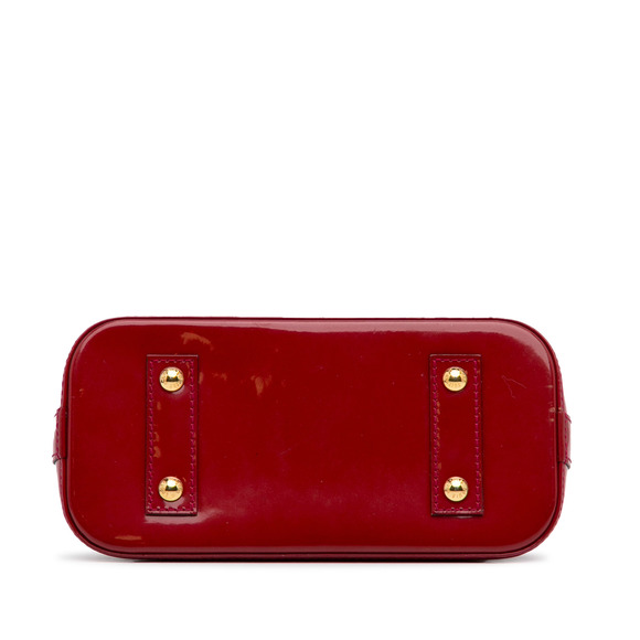 Pre-Loved Louis Vuitton Monogram Vernis Alma BB - Picture 6 of 12